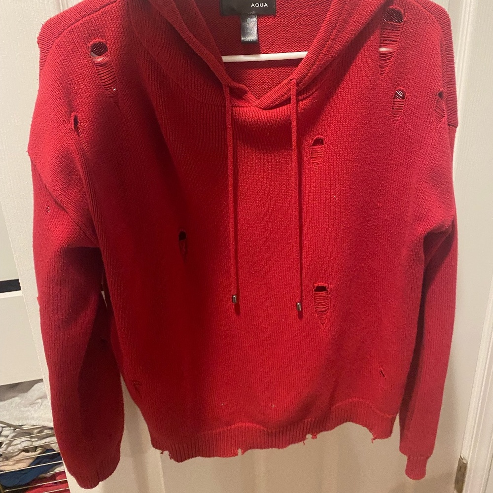 Trendy Red Hoodie